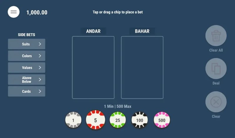 India - play andar bahar online free