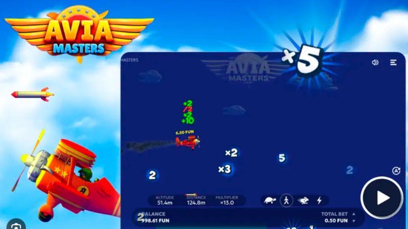 Avia masters plane game in United Kigdom